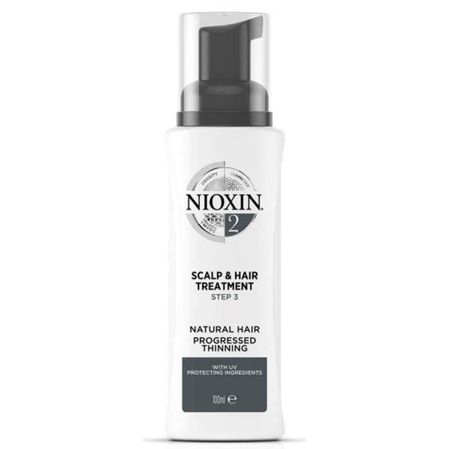 Haircare NIOXIN | Nioxin 3-Part System 2 Scalp & Hair Treatment For Natural Hair With Progressed Thinning 100Ml