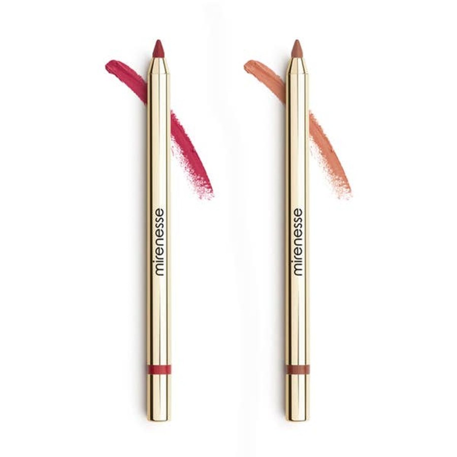 Makeup mirenesse Lip Liners | Mirenesse All Day Velvet Matte Kissproof Lip Liner Set - Be Bold