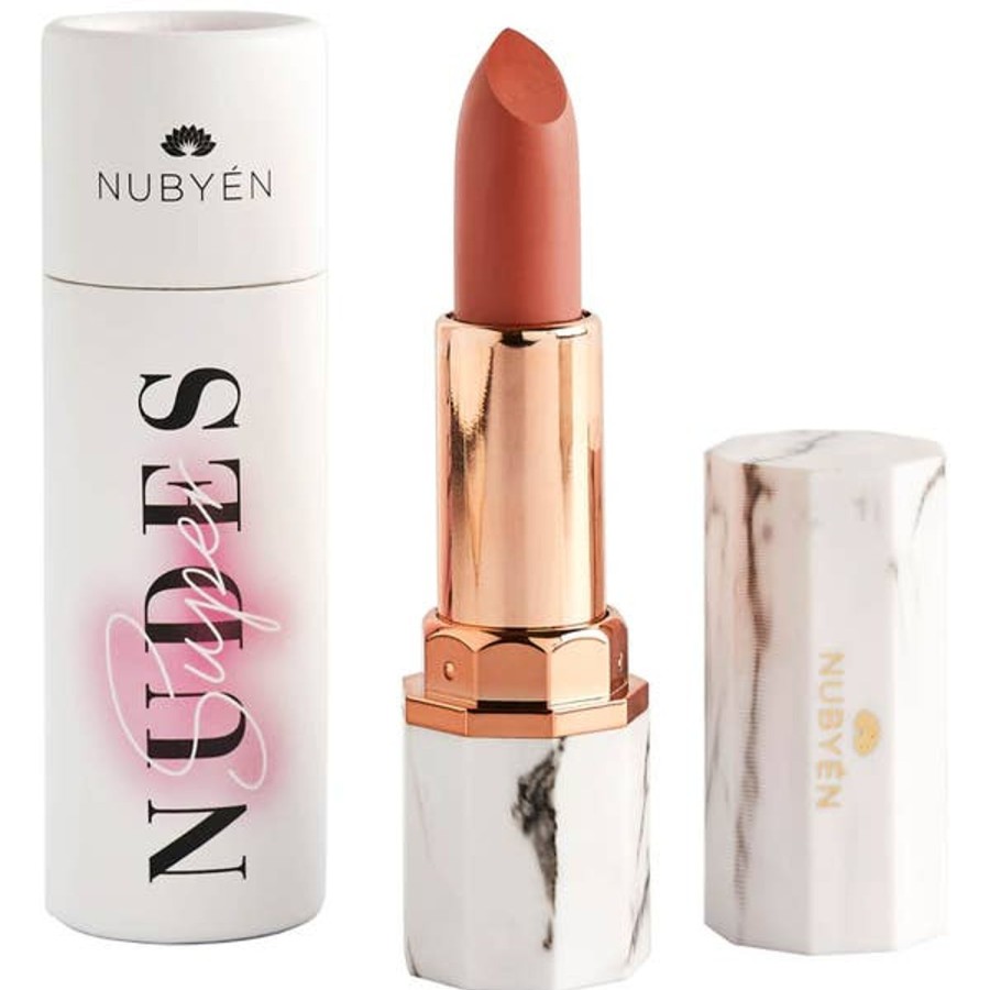 Makeup Nubyén Lipsticks | Nubyen Matte Plumping Lipstick Super Nudes 5Ml