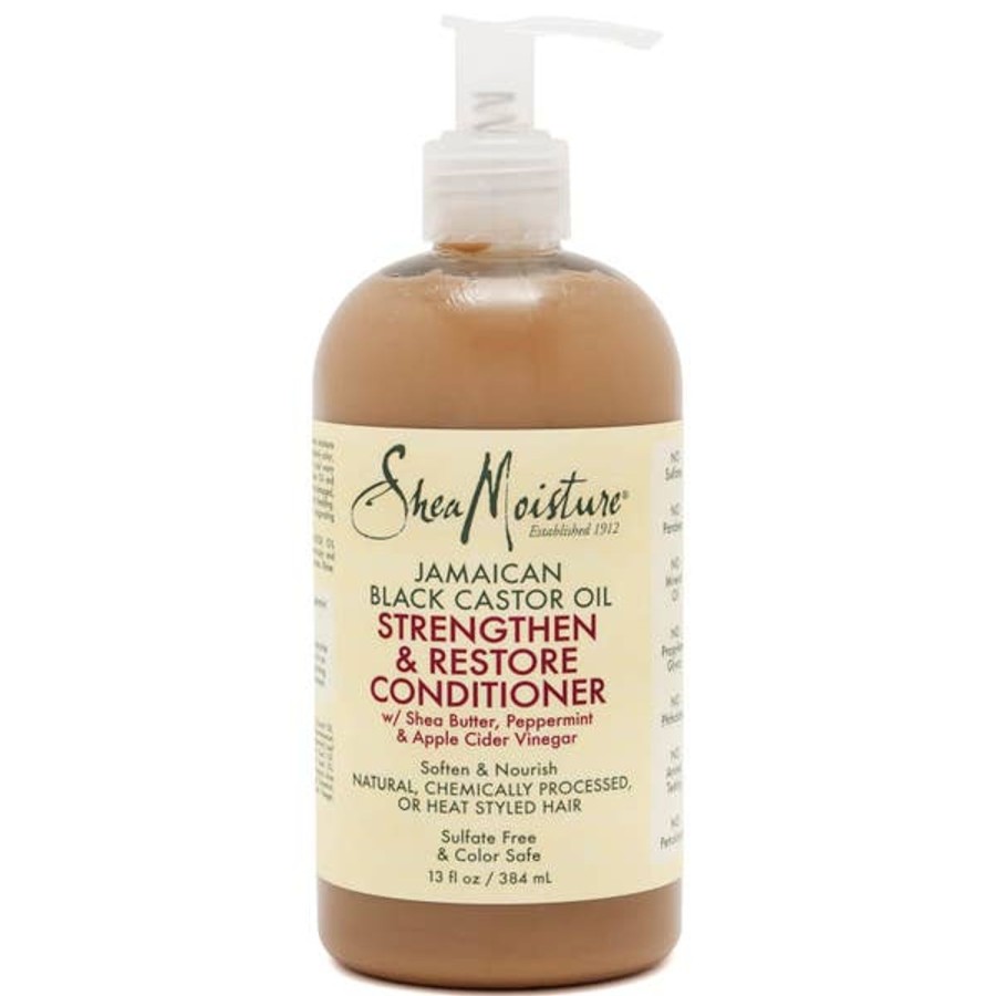 Haircare SheaMoisture | Sheamoisture Jamaican Black Castor Oil Strengthen And Restore Conditioner 384Ml