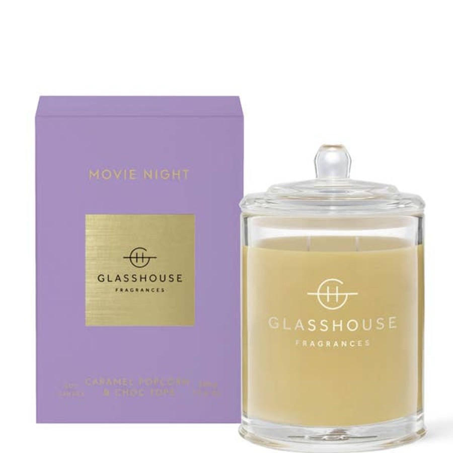 Fragrance Glasshouse Fragrances Scented Candles | Glasshouse Fragrances Movie Night Candle 380G