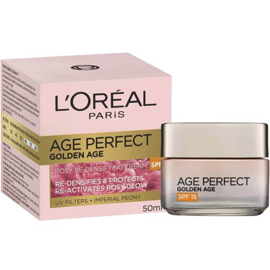 Spf & Tan L'Oréal Paris | L'Oreal Paris Age Perfect Golden Age Re-Densifying Spf15 Day Cream 50Ml