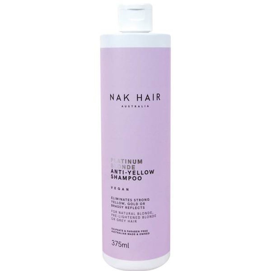 Haircare NAK | Nak Platinum Blonde Anti-Yellow Shampoo 375Ml