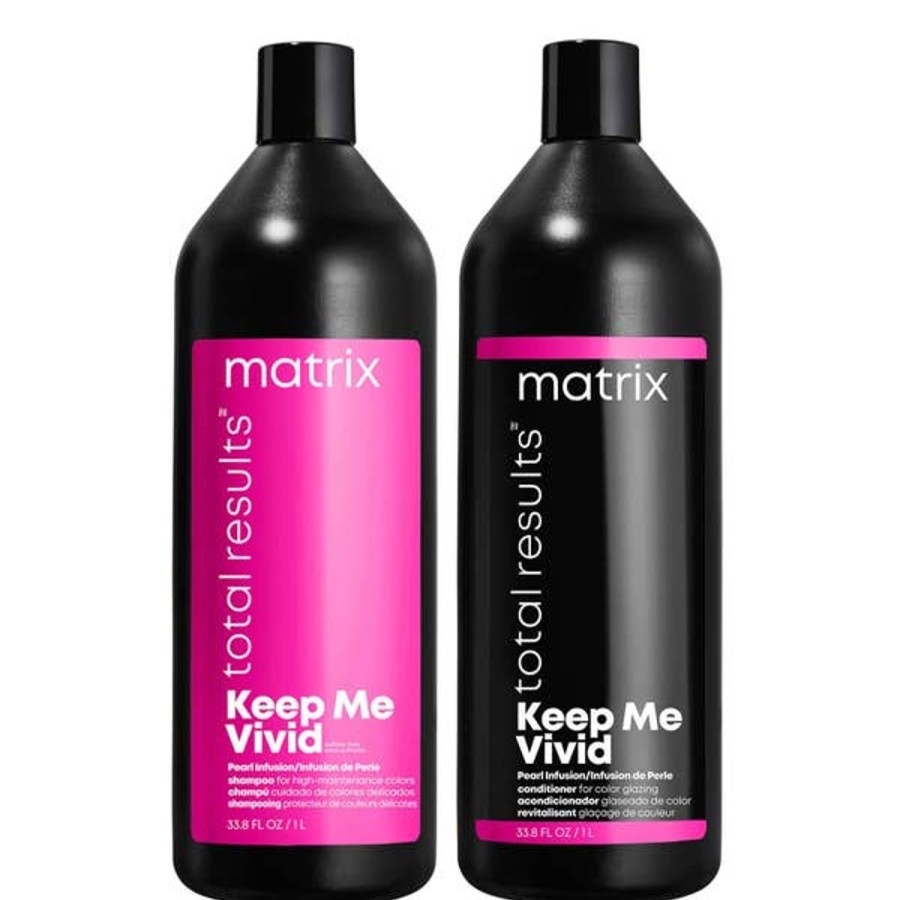 Haircare Matrix | Matrix Total Results Keep Me Vivid Shampoo And Conditioner Bundle 2 X 1000Ml (Worth $126.00)