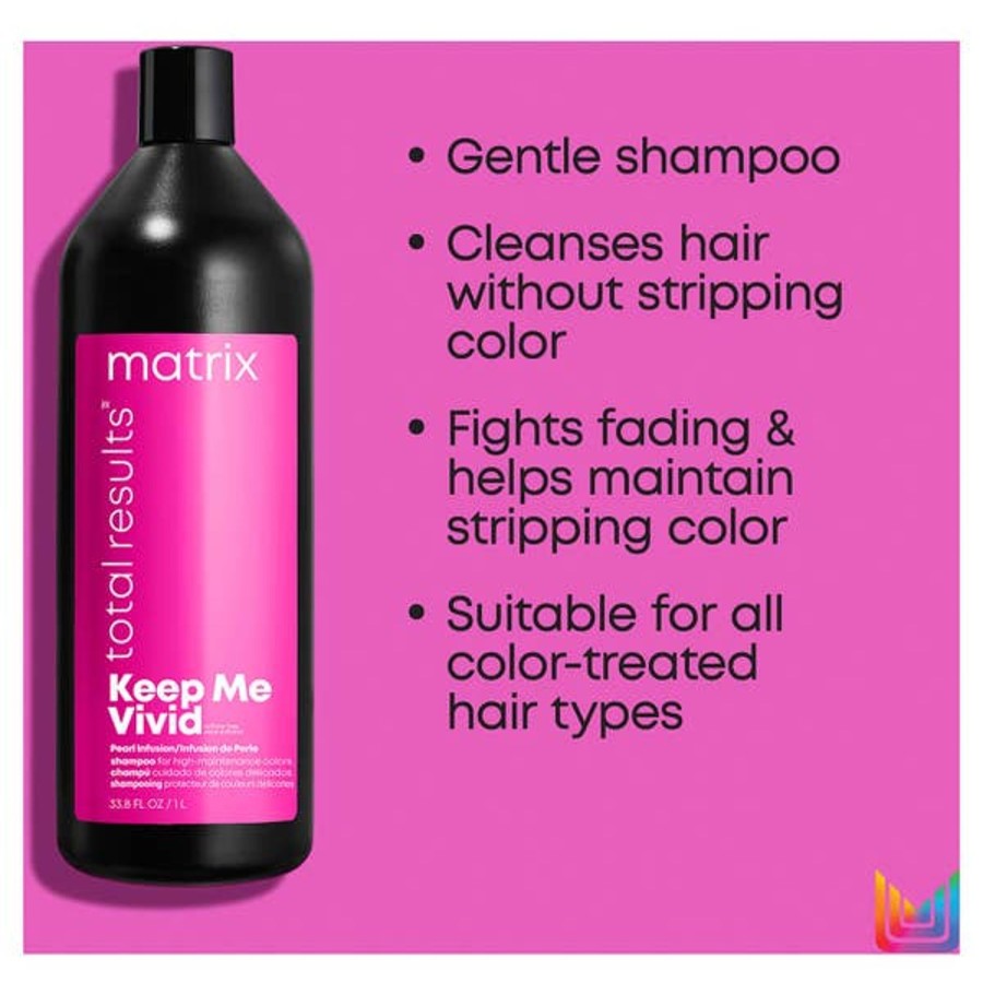 Haircare Matrix | Matrix Total Results Keep Me Vivid Shampoo And Conditioner Bundle 2 X 1000Ml (Worth $126.00)