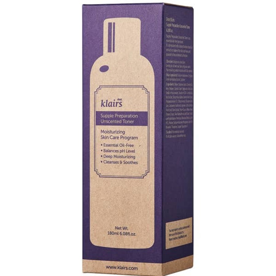 Men Dear, Klairs Toners | Dear, Klairs Supple Preparation Unscented Toner 180Ml