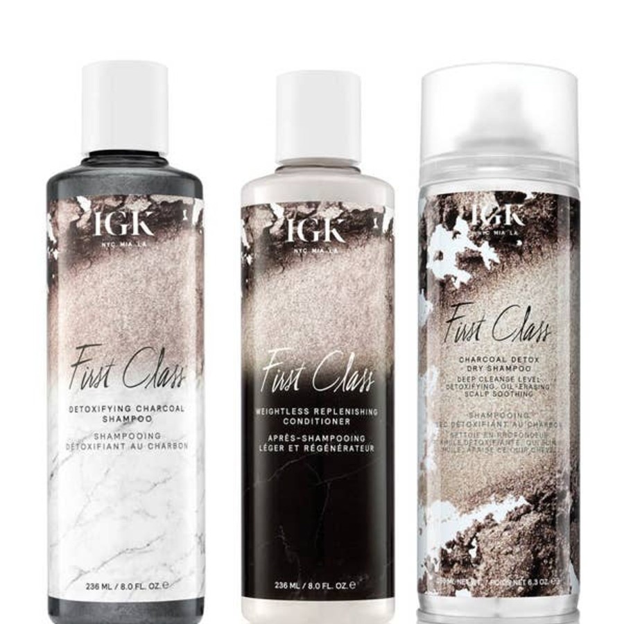 Haircare IGK | Igk First Class Charcoal Detoxifying Set