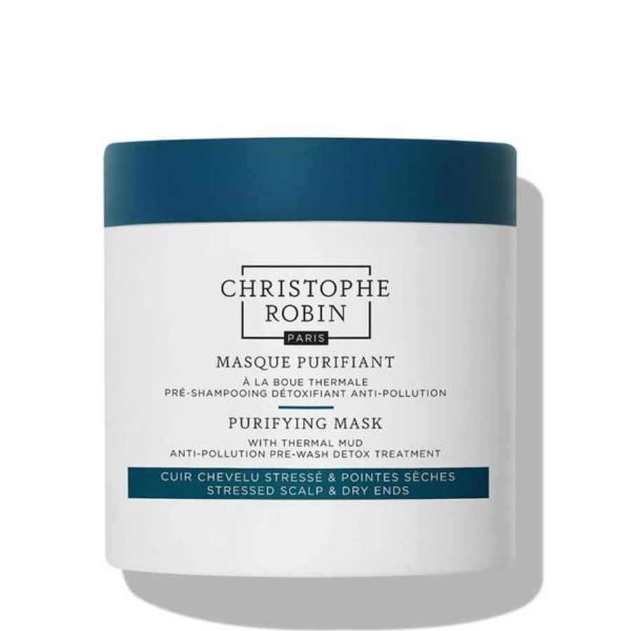 Haircare Christophe Robin | Christophe Robin Purifying Mask With Thermal Mud 250Ml