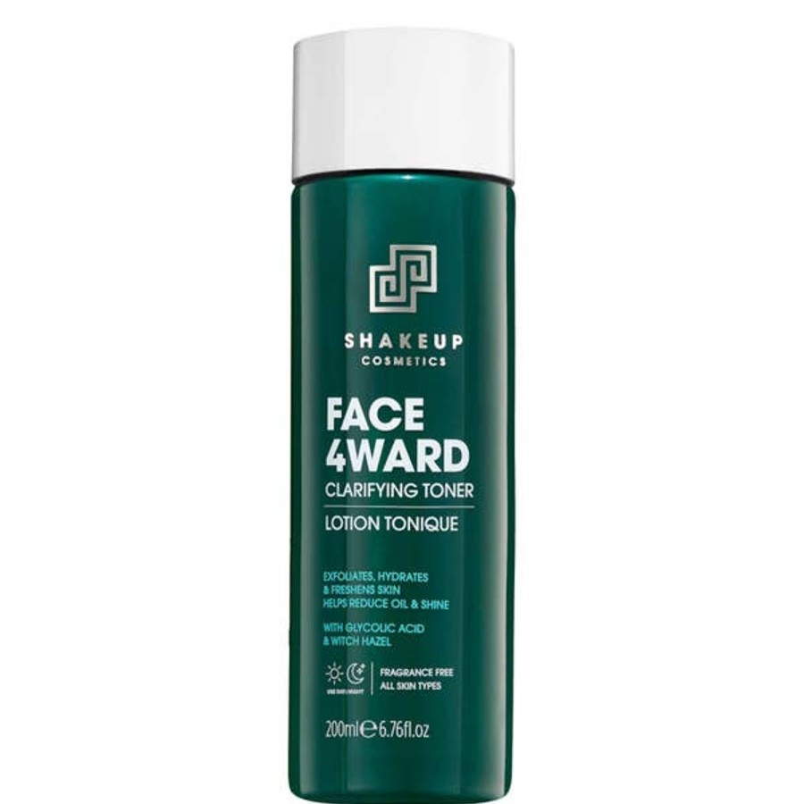 Men Shakeup Cosmetics Toners | Shakeup Cosmetics Face 4Ward Clarifying Toner 200Ml