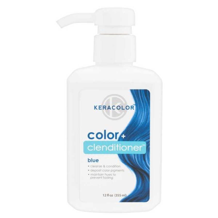 Haircare Kera | Keracolor Colour + Clenditioner - Blue 355Ml