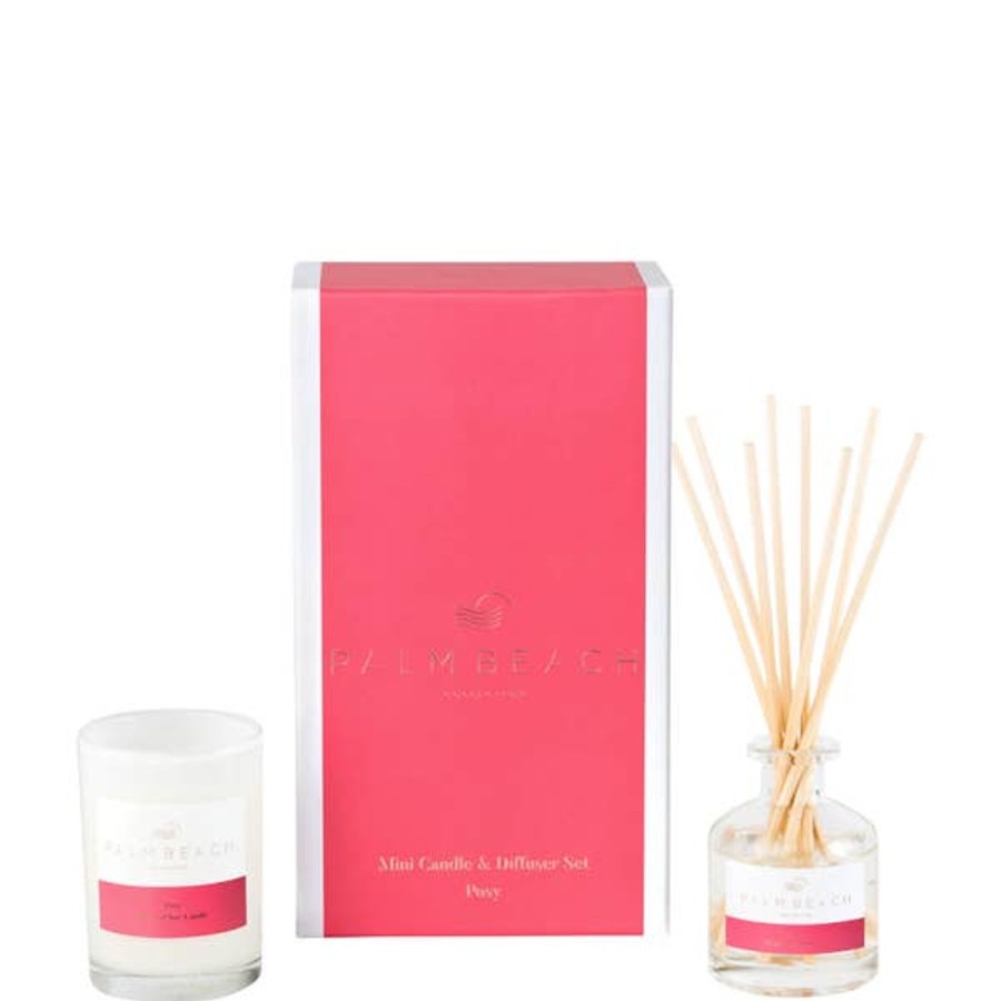 Fragrance Palm Beach Diffusers & Oils | Palm Beach Collection Posy Mini Candle And Diffuser Gift Pack