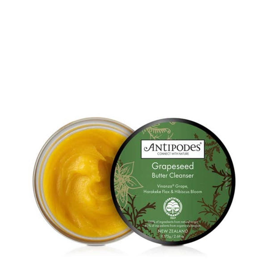 Skincare Antipodes | Antipodes Grapeseed Butter Cleanser 75G