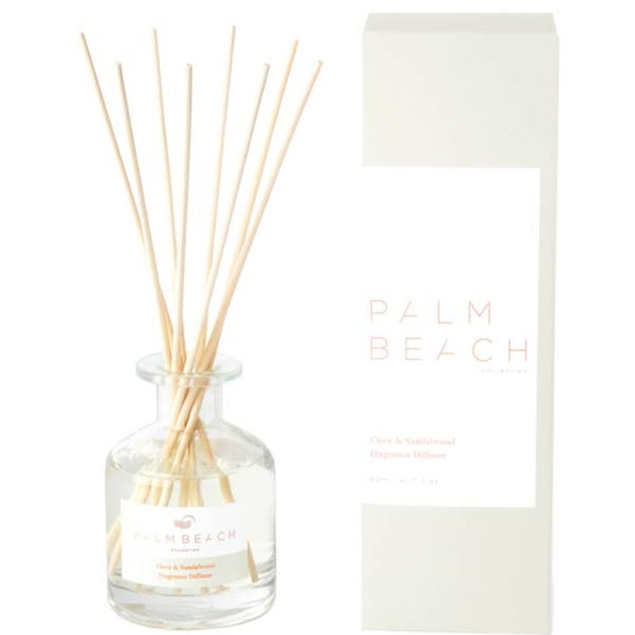 Fragrance Palm Beach Diffusers & Oils | Palm Beach Collection Clove And Sandalwood Mini Fragrance Diffuser 50Ml