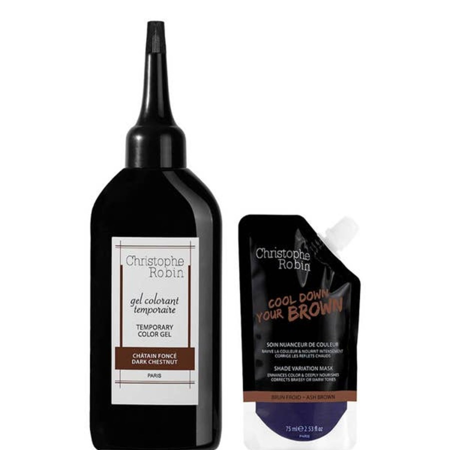 Haircare Christophe Robin | Christophe Robin Dark Chestnut Duo