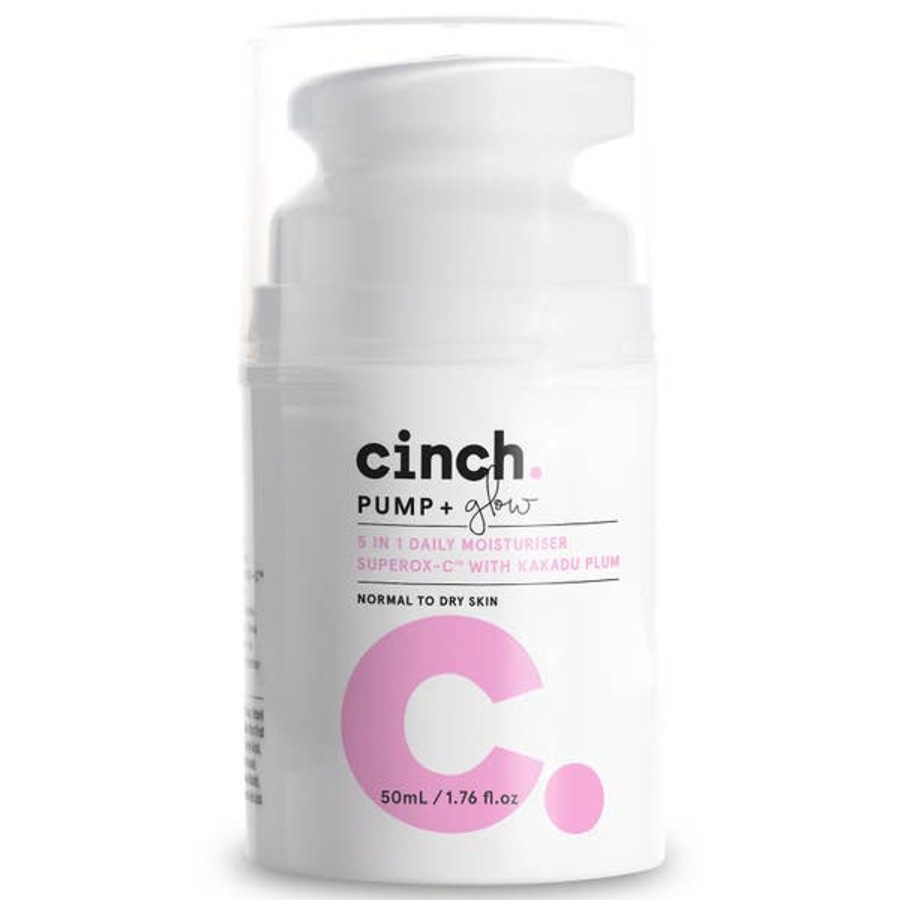 Skincare Cinch | Cinch Pump + Glow 5-In-1 Moisturiser 50Ml