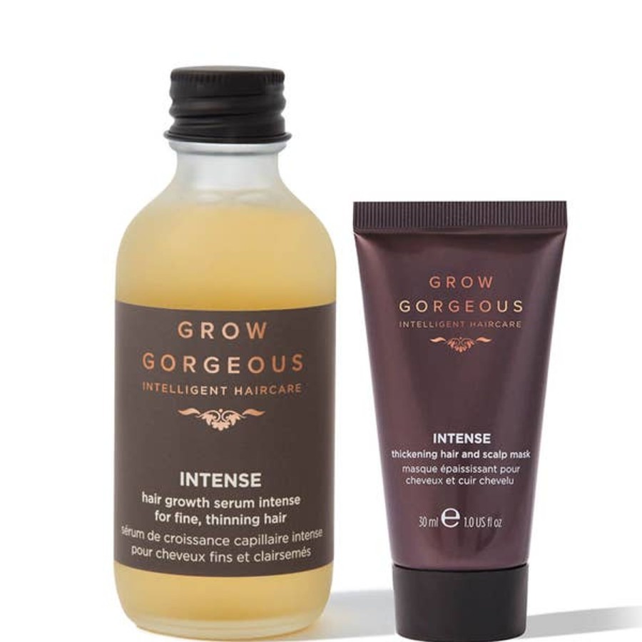 Haircare Grow Gorgeous | Grow Gorgeous Intense Serum And Mini Mask Duo