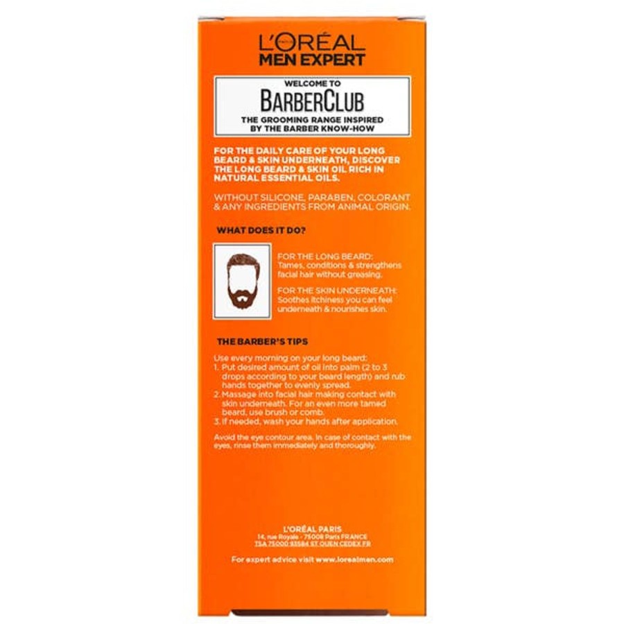 Men L'Oréal Paris Men Expert Oils & Serums | L'Oreal Paris Men Expert Barber Club Beard Oil 30Ml