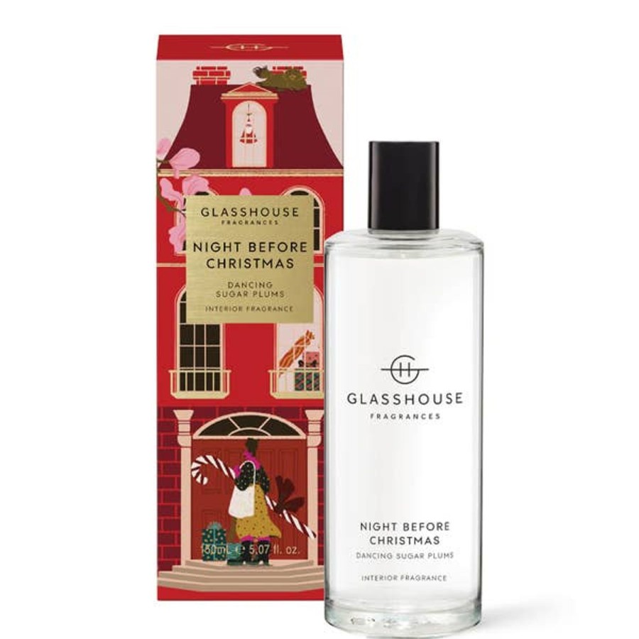 Fragrance Glasshouse Fragrances Pillow & Room Sprays | Glasshouse Fragrances Night Before Christmas Interior Fragrance 150Ml