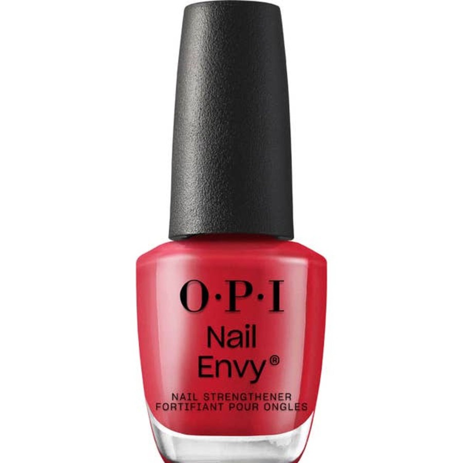 Makeup OPI Nail Care & Accessories | Opi Nail Envy - Nail Strengthener Treatment - Big Apple Red 15Ml