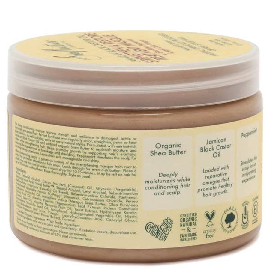 Haircare SheaMoisture | Sheamoisture Jamaican Black Castor Oil Strengthen And Restore Treatment Masque 340G