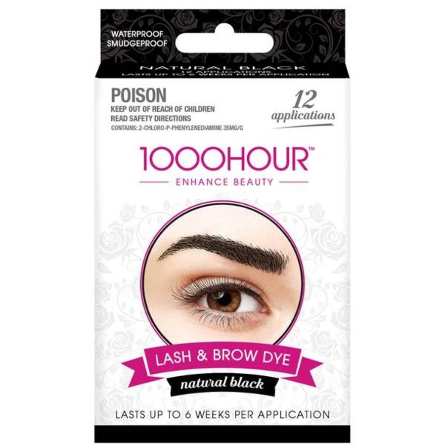 Makeup 1000 Hour Eye Home | 1000 Hour Eyelash & Brow Dye Kit - Natural Black