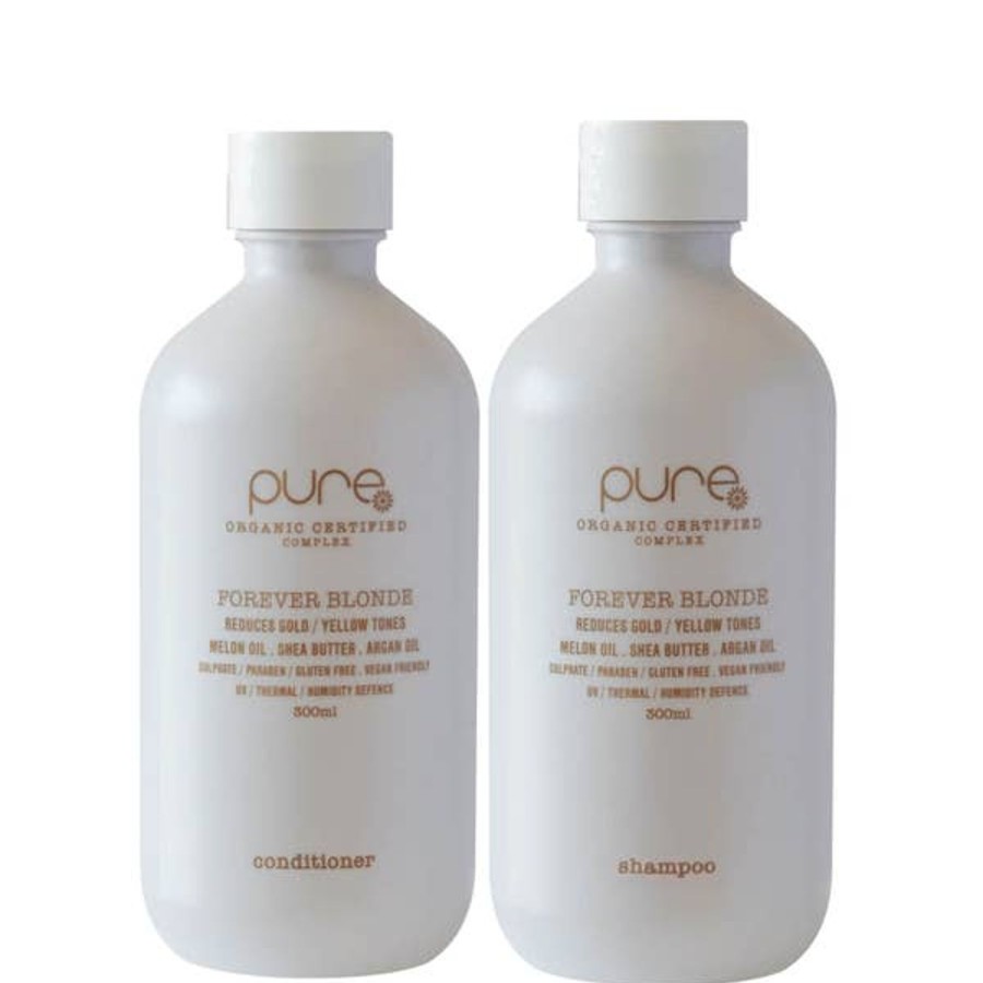 Haircare Pure | Pure Forever Blonde Shampoo And Conditioner (2 X 300Ml)