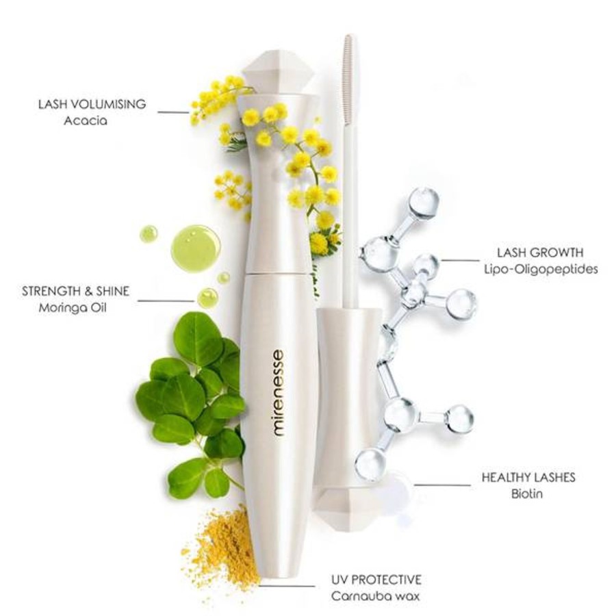 Makeup mirenesse Eye Home | Mirenesse Secret Weapon Clear 4D Lash Primer Duo