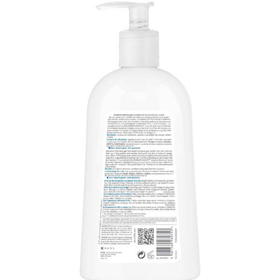 Skincare Bioderma | Bioderma Atoderm Intensive Gel Moussant Hydrating Foaming Body Wash For Dry Skin 500Ml