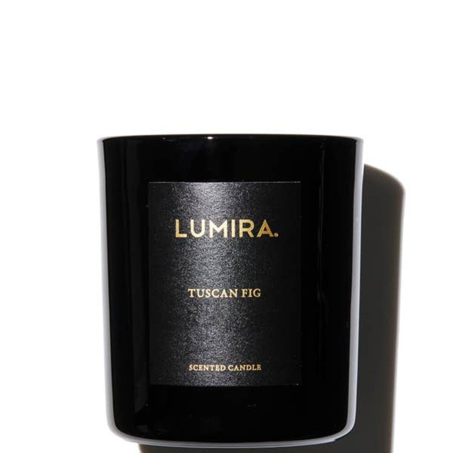 Fragrance LUMIRA Scented Candles | Lumira Tuscan Fig Black Candle 300G