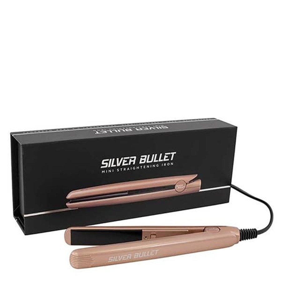 Haircare Silver Bullet | Silver Bullet Mini Straighteners - Gold