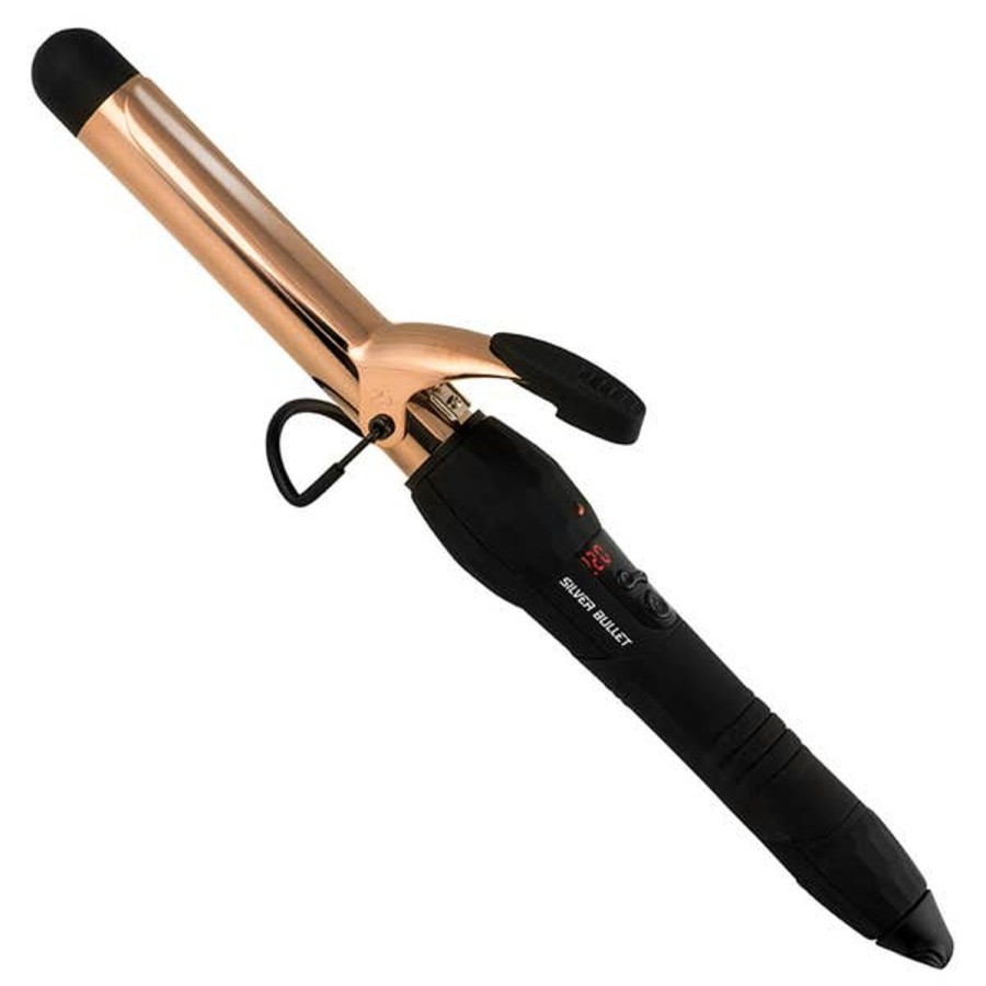 Haircare Silver Bullet | Silver Bullet Fastlane Titanium 25Mm Curling Iron - Rose Gold