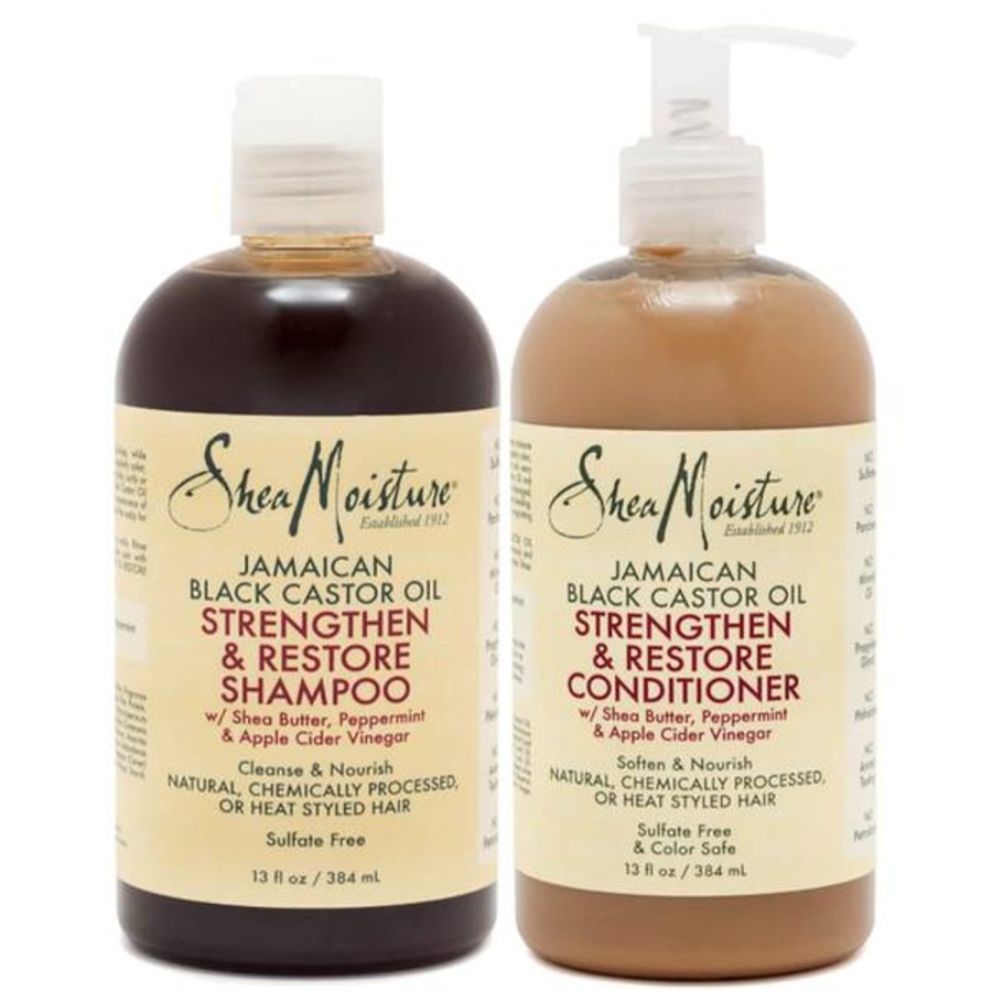 Haircare SheaMoisture | Sheamoisture Shampoo And Conditioner Damaged Hair Duo (Worth $47.00)