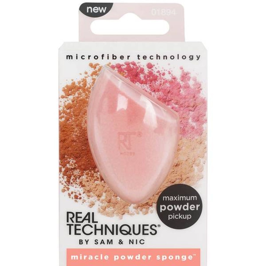 Makeup Real Techniques Face Home | Real Techniques Miracle Powder Sponge