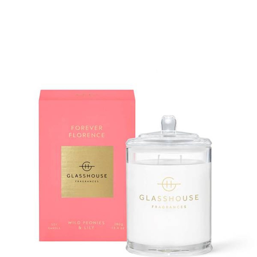 Fragrance Glasshouse Fragrances Floral Fragrance | Glasshouse Fragrances Forever Florence Candle 380G