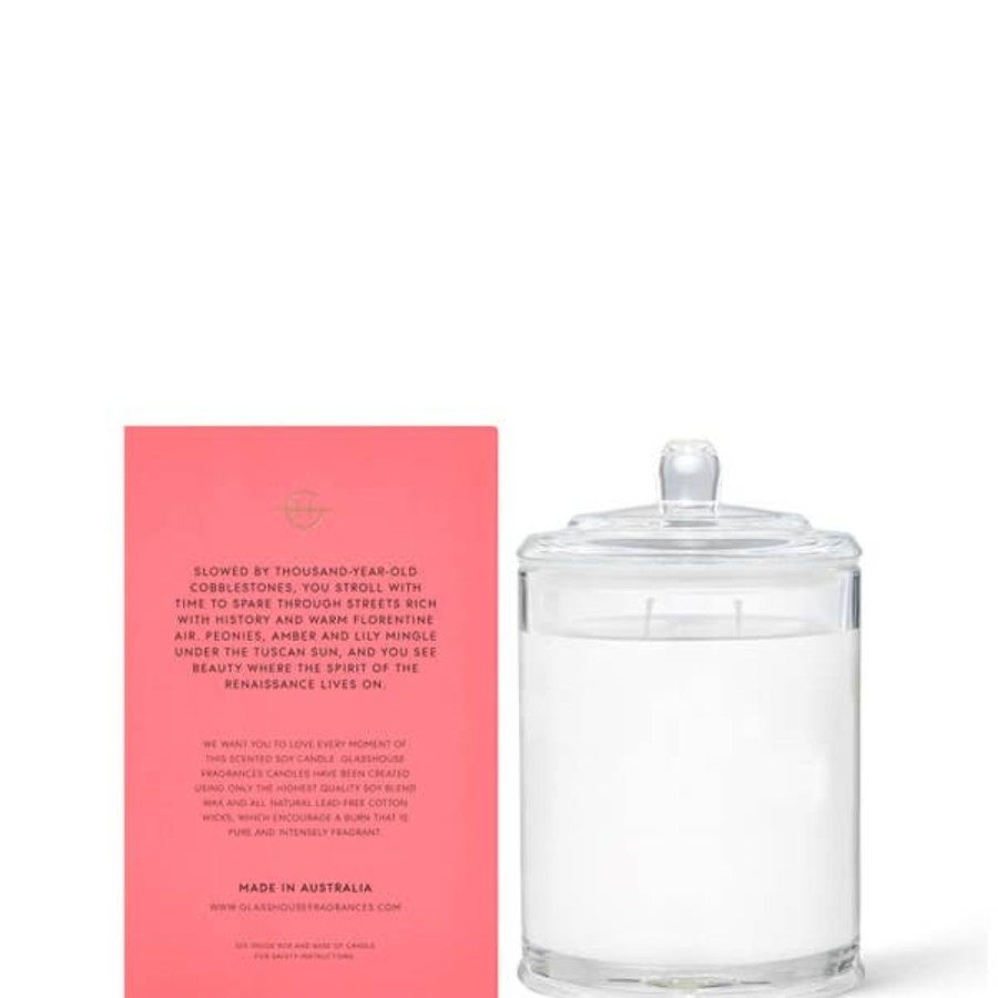 Fragrance Glasshouse Fragrances Floral Fragrance | Glasshouse Fragrances Forever Florence Candle 380G