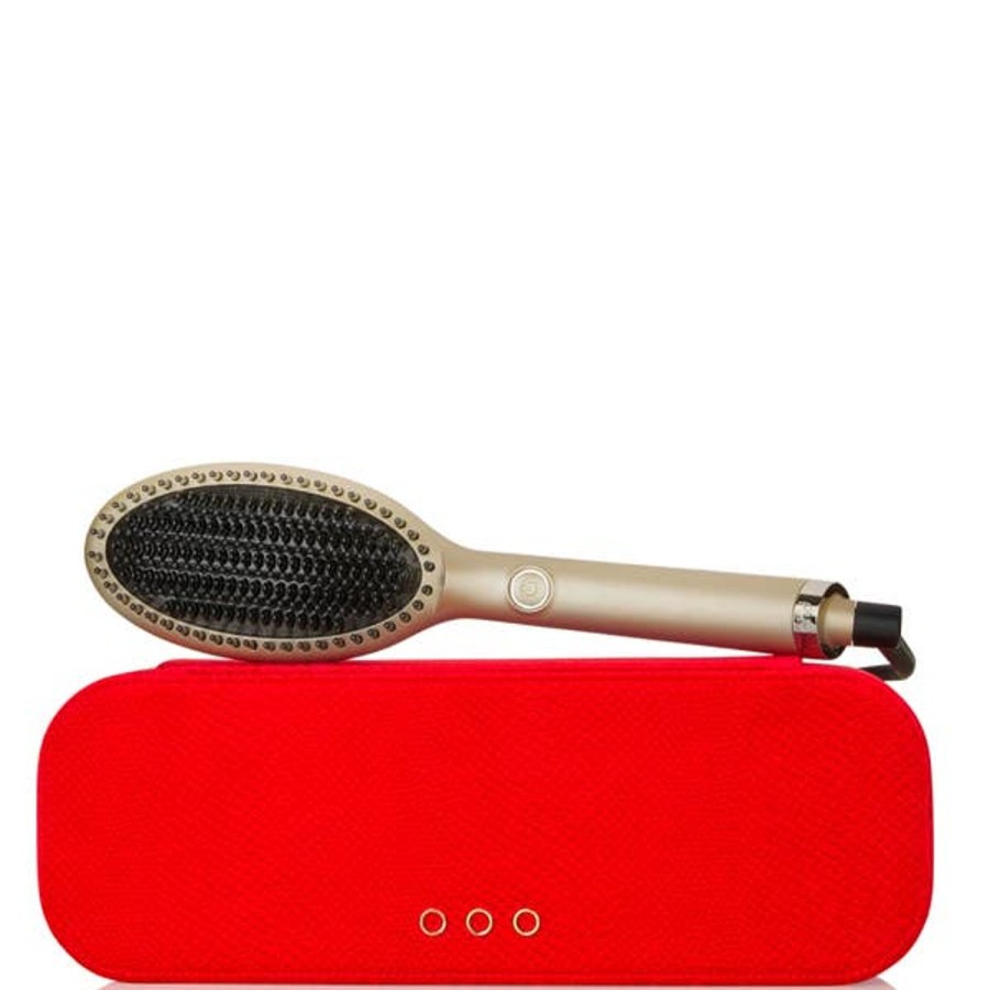 Haircare ghd | Ghd Glide Hot Brush In Champagne Gold