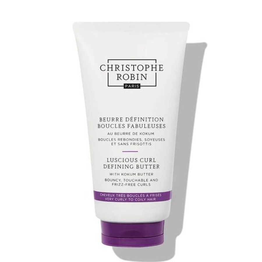 Haircare Christophe Robin | Christophe Robin New Luscious Curl Butter With Kokum Butter 150Ml