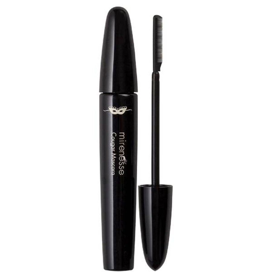 Makeup mirenesse Mascaras | Mirenesse Secret Weapon Cougar Mascara Comb On 24 Hour Liquid Lashes - Black Velvet 10G