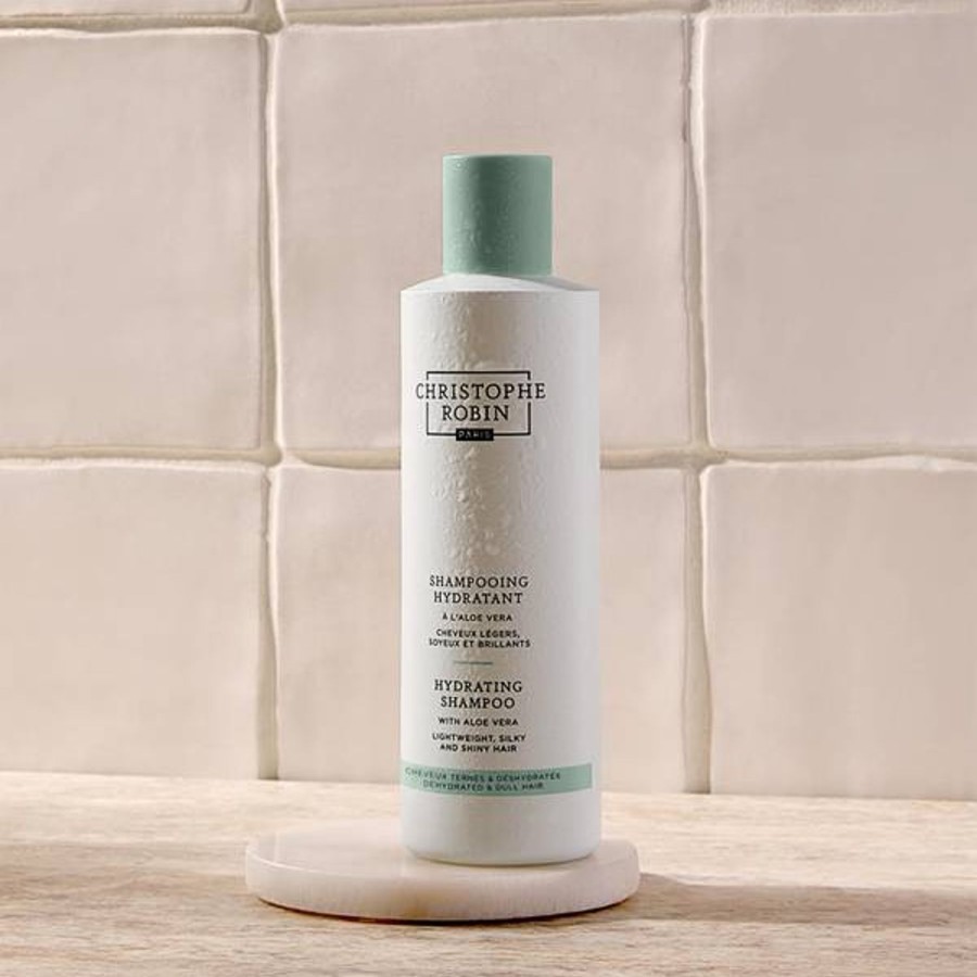 Haircare Christophe Robin | Christophe Robin Hydrating Shampoo With Aloe Vera 250Ml