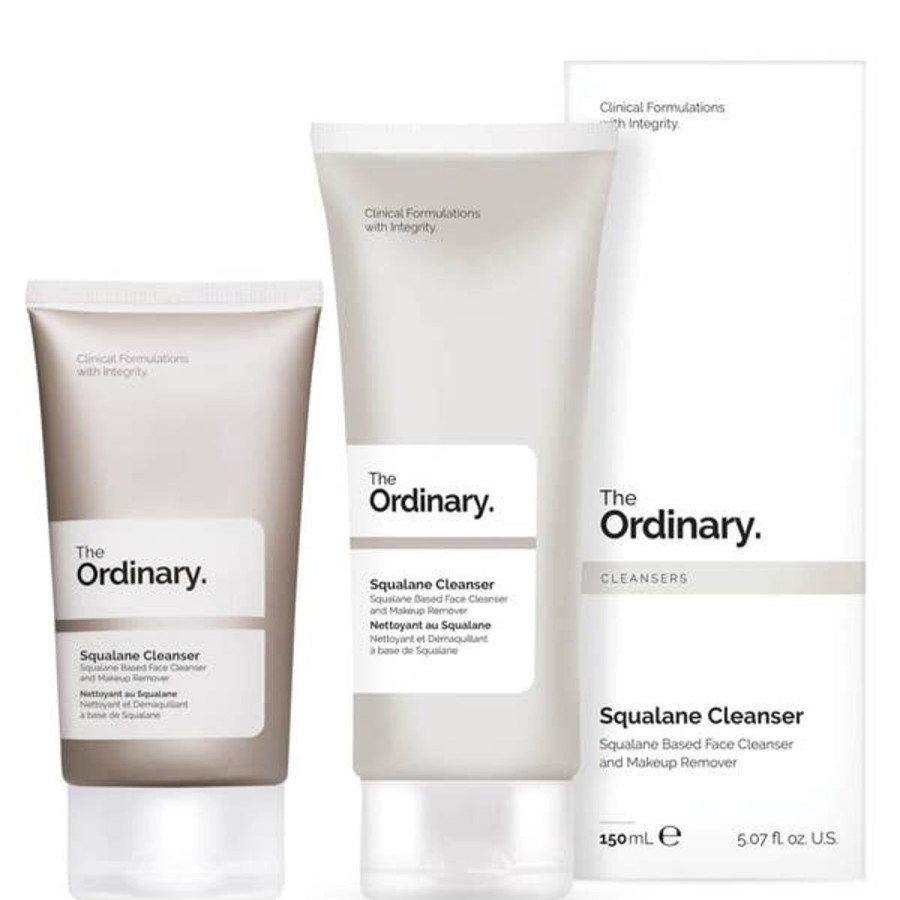 Skincare The Ordinary | The Ordinary Exclusive Squalane Cleanser Home & Away Duo