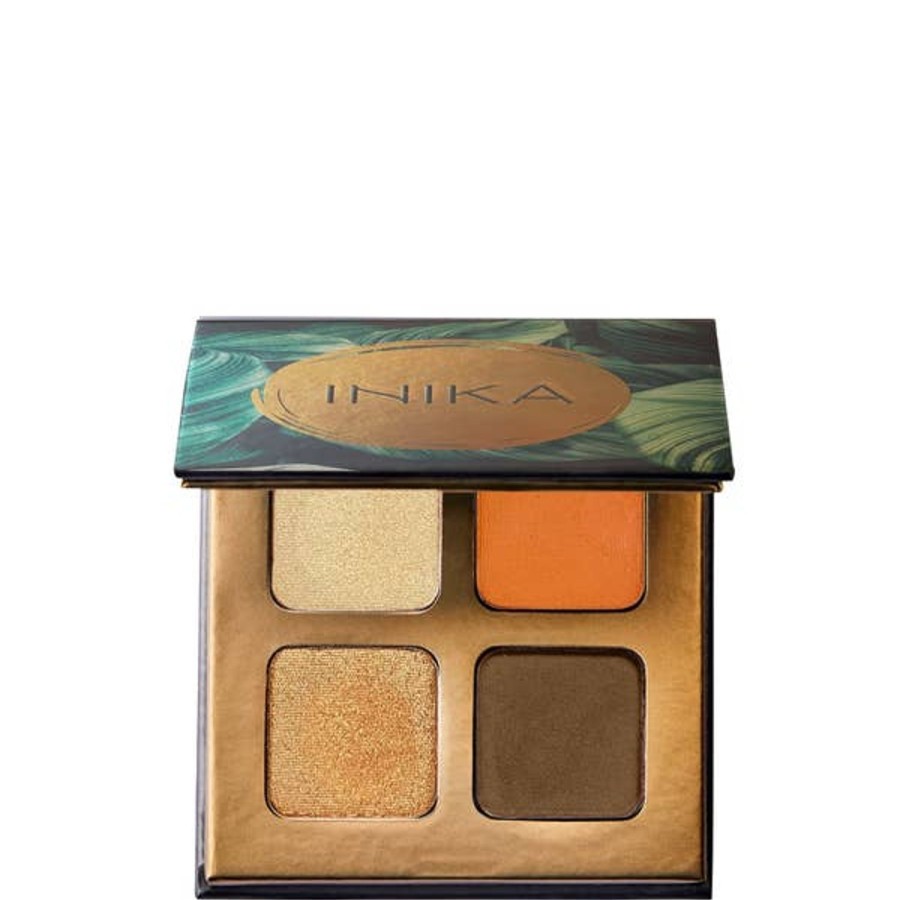 Makeup INIKA Eye Shadows | Inika Quad Eyeshadow Palette - Sunset