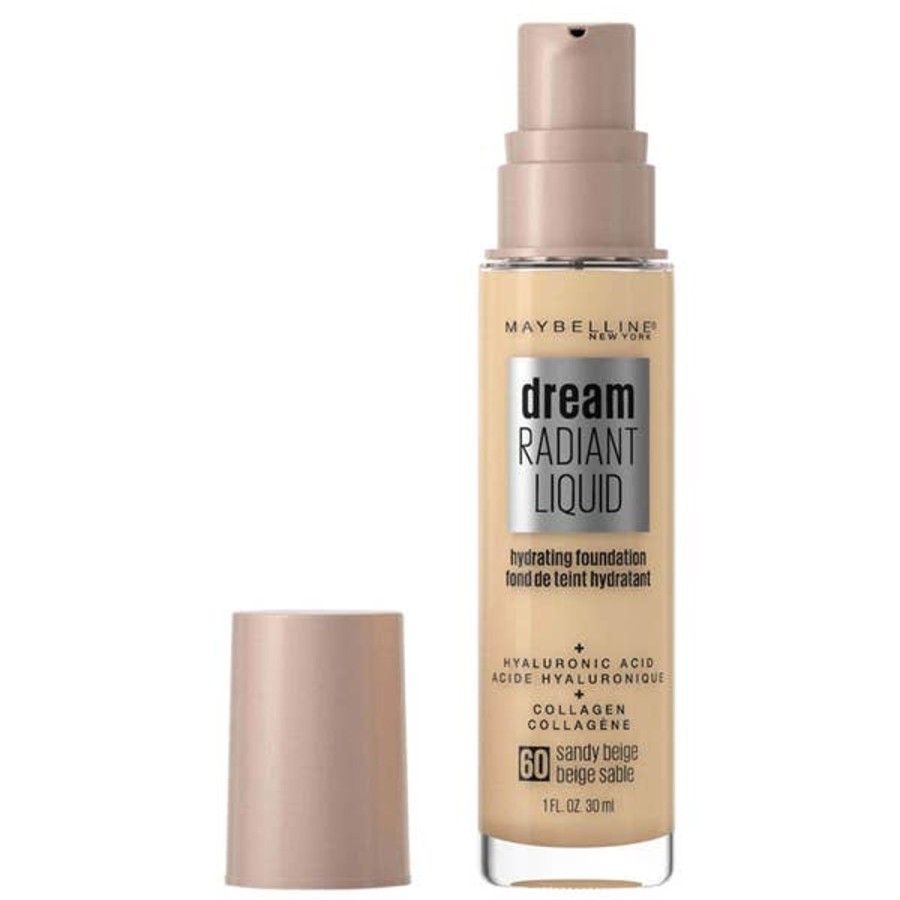 Makeup Maybelline Foundations | Maybelline Dream Radiant Liquid Hydrating Foundation 30Ml