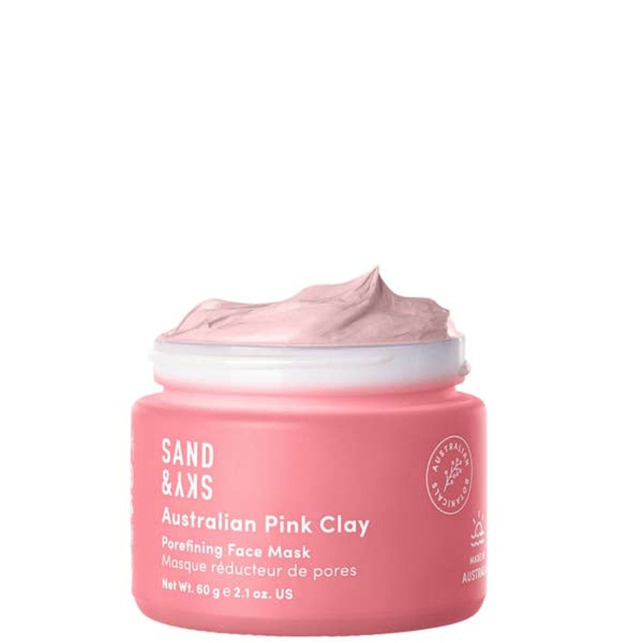 Skincare Sand & Sky | Sand & Sky Brilliant Skin Purifying Pink Clay Mask 60G