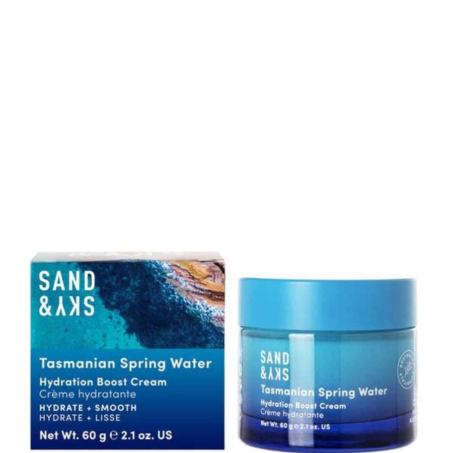 Skincare Sand & Sky | Sand & Sky Tasmanian Water Hydration Boost Cream