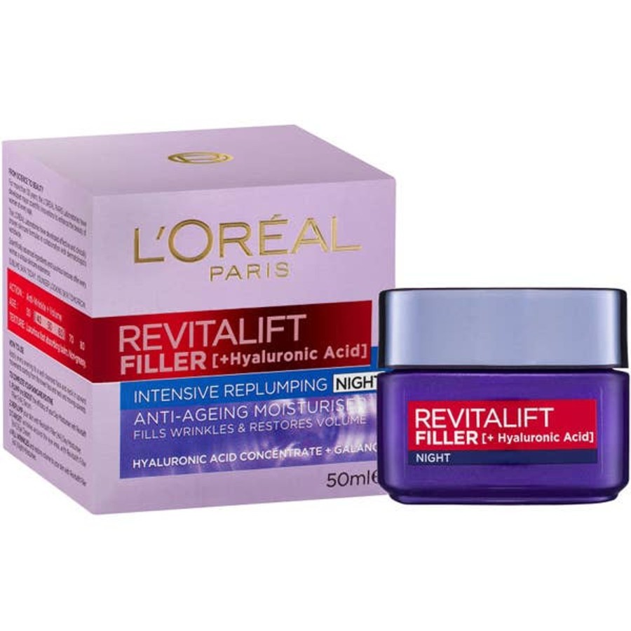 Skincare L'Oréal Paris | L'Oreal Paris Revitalift Filler Intensive Replumping Night Cream 50Ml