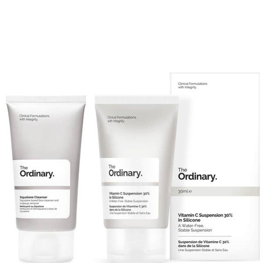 Skincare The Ordinary | The Ordinary Vitamin C Suspension Cream And Squalane Cleanser 50Ml