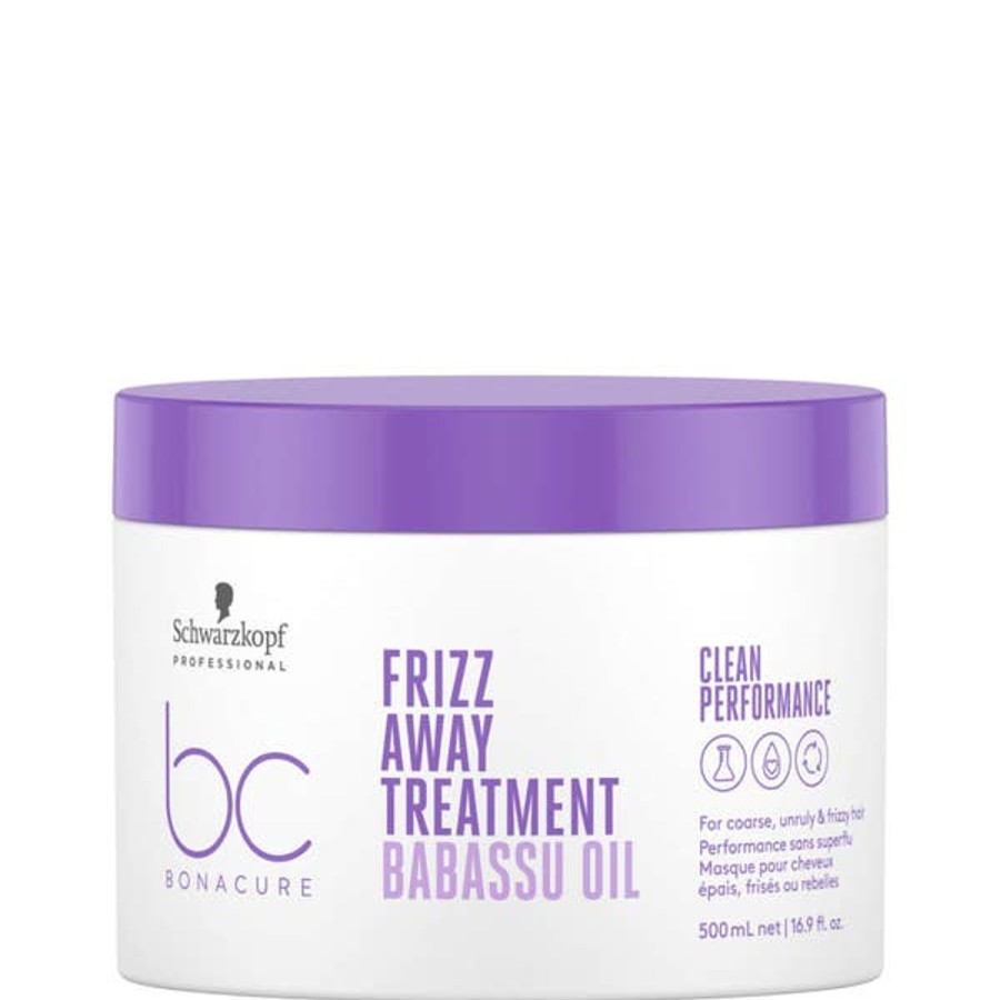 Haircare Schwarzkopf | Schwarzkopf Professional Bc Clean Performance Frizz Away Treatment 500Ml