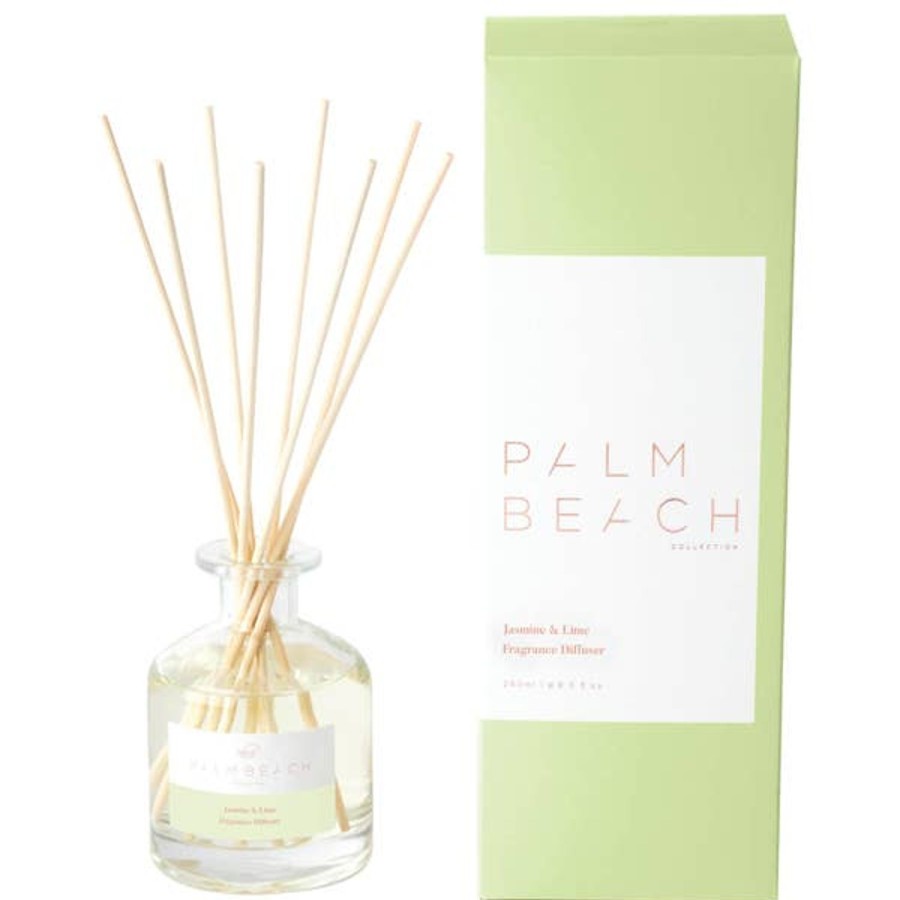 Fragrance Palm Beach Diffusers & Oils | Palm Beach Collection Jasmine And Lime Fragrance Diffuser 250Ml