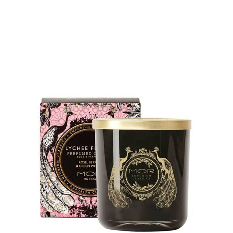 Fragrance MOR Scented Candles | Mor Emporium Classics Lychee Flower Perfumed Candle 380G