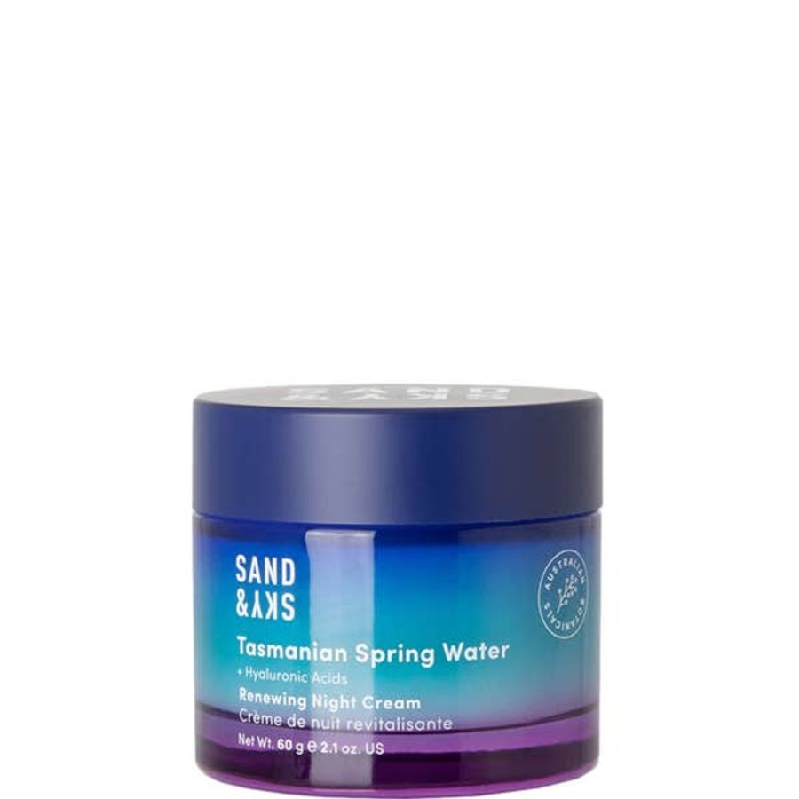 Skincare Sand & Sky | Sand & Sky Tasmanian Spring Water Night Cream 60G